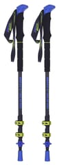 VIKING CARBO LITE TREKINGO LAZDOS BLACK/LIME 4