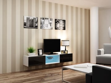 Cama RTV VIGO GL b/c TV stovas / baldas garso ir vaizdo aparatūrai 1 spintos