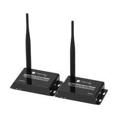 Techly IDATA HDMI-WL55 vaizdo ir garso signalų ilgintuvas AV siųstuvas ir imtuvas Juoda 1
