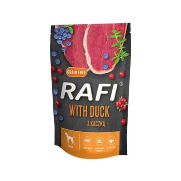 DOLINA NOTECI Rafi with duck - drėgnas ėdalas šunims - 500g