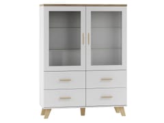 Cama LOTTA SET 1 svetainės sekcija Spinta daiktams ir garso / vaizdo technikai laikyti 5