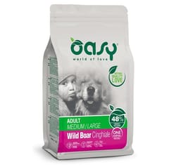 OASY One Animal Protein Adult Medium/Large Wild Boar - sausas maistas šunims - 12kg
