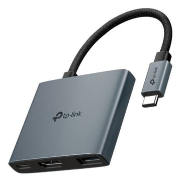 TP-Link UH3020C sąsajos šakotuvas C tipo USB 5000 Mbit/s Pilka