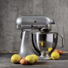 KitchenAid 5KSM125ECU Pastatomas plaktuvas 300 W Sidabras 3