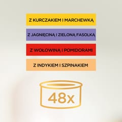 PURINA Gourmet Gold Savoury cake - šlapias kačių maistas - 48x85g 2