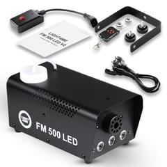 Light4Me FM 500 LED V2 - 500 W dūmų/rūko generatorius su 3x1 W RGB šviesos efektu 5