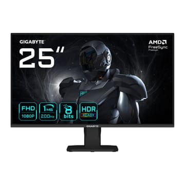 GIGABYTE GS25F2 kompiuterio monitorius 62,2 cm (24.5") 1920 x 1080 pikseliai „Full HD“ LED Juoda