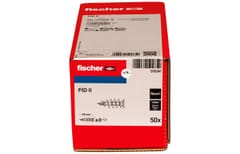 Fischer 570347 Sraigtinis inkaras ir (arba) sieninis kaištis 50 vnt Sieninis kištukas 50 mm 4
