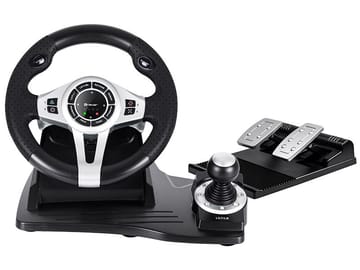 Tracer TRAJOY46524 žaidimų valdiklis Juoda Vairas + pedalai PlayStation 4, Playstation 3