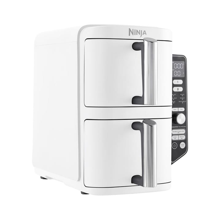 Ninja SL400EUWH gruzdintuvė Dvigubas 9,5 L Autonominės 2470 W Karšto oro gruzdintuvė Balta