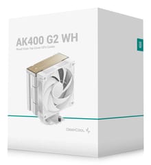 DeepCool AK400 G2 WH Procesorius Orinis aušintuvas 12 cm Balta 1 vnt 8