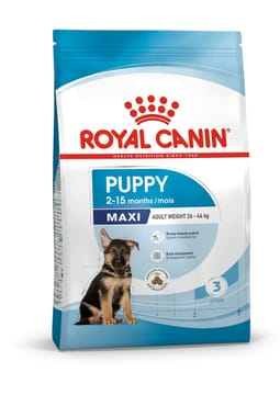 Royal Canin Maxi Puppy 15 kg Šuniukas Ryžiai, Daržovių