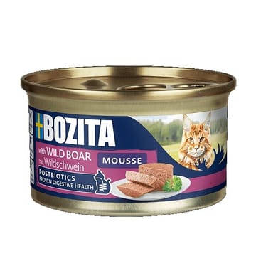 BOZITA Mousse Wild boar - šlapias kačių maistas - 85g