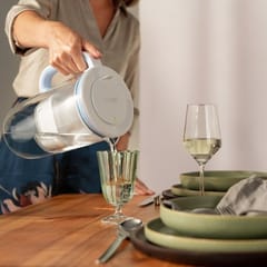 Brita Glass+ vandens filtruojantis ąsotis su 2 MaxtraPro PP įdėklais (mėlynas; 2,5 l) 6