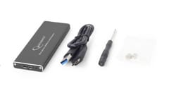 Gembird EE2280-U3C-01 saugojimo diskų korpusas SSD korpusas Juoda M.2 3