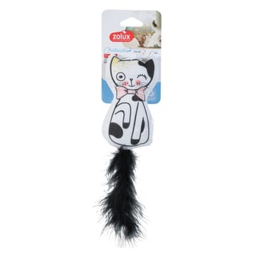 ZOLUX Chatouille Cat with feathers and catnip - žaislas katėms - 13cm