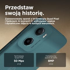 Motorola moto g05 16,9 cm (6.67") Dviguba SIM jungtis Android 15 4G C tipo USB 4 GB 128 GB 5200 mAh Žalia 4