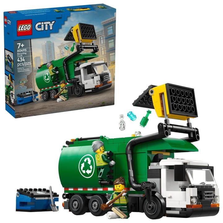 LEGO CITY 60495 Atliekų surinkimo sunkvežimis