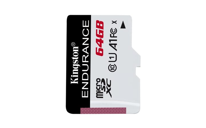 Kingston Technology High Endurance 64 GB MicroSD UHS-I Klasės 10