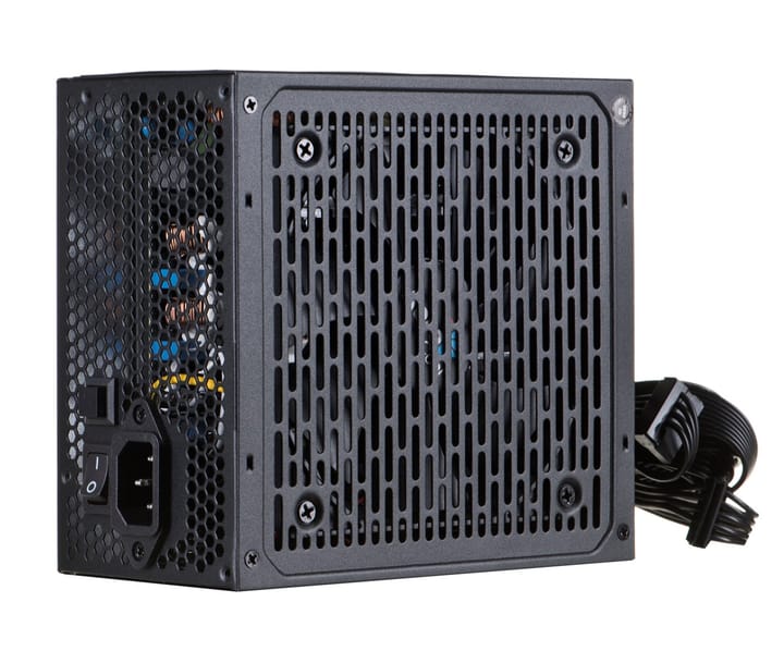 Maitinimo šaltinis Aerocool Lux RGB 550M 550 vatų juodos spalvos