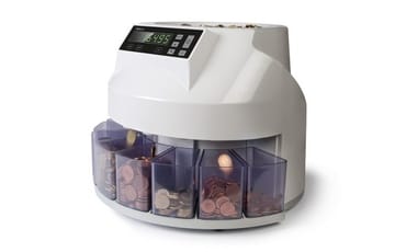 Safescan 1250 EUR monetų skaičiavimo mašina balta