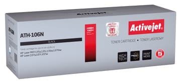 Activejet ATH-106N (pakaitinis įrenginys HP W1106A; Supreme; 1000 puslapių; juodas)