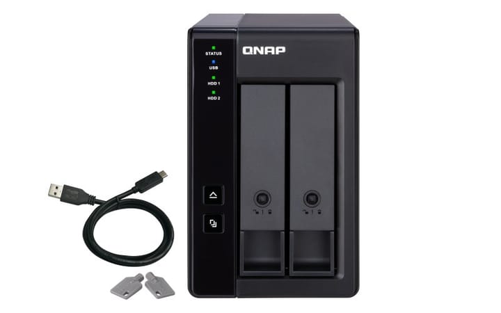 Prailginimo įtaisas QNAP TR-002 Juoda