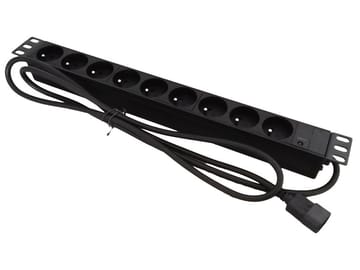Alantec PZ09U elektros tinklo ilgintuvas 1,8 m 9 AC išvestis(ys / čių) Vidaus Juoda