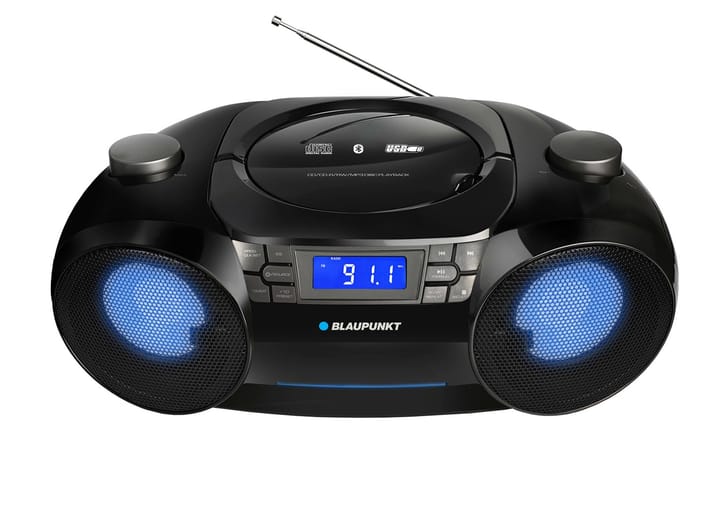 Blaupunkt BB31LED Skaitmeninis 6 W Juoda, Pilka