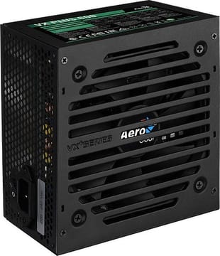 MAITINIMO ŠALTINIS AEROCOOL PGS VX-600PLUS 600W 80+ DĖŽUTĖ