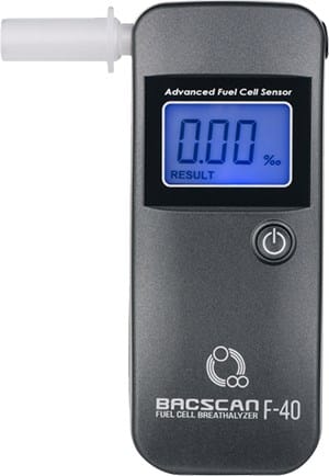 BACscan F-40 alkotesteris 0 - 4% Pilka