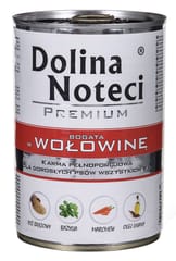 DOLINA NOTECI Premium Beef - Šlapias maistas šunims - 400 g 1
