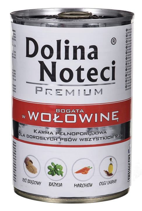 DOLINA NOTECI Premium Beef - Šlapias maistas šunims - 400 g