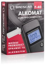 BACscan F-40 alkotesteris 0 - 4% Pilka 3