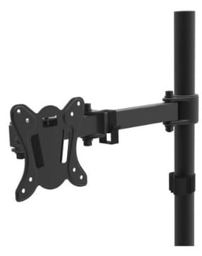 Maclean MC-690 televizoriaus laikiklis 68,6 cm (27") Juoda