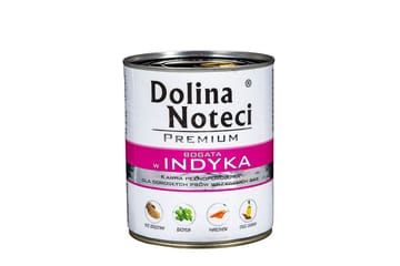 DOLINA NOTECI Premium Rich in turkey - Šlapias maistas šunims - 800 g