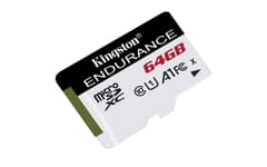 Kingston Technology High Endurance 64 GB MicroSD UHS-I Klasės 10 4