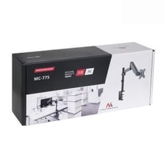 Maclean MC-775 monitoriaus laikiklis arba stovas 81,3 cm (32") Pilka Stalas