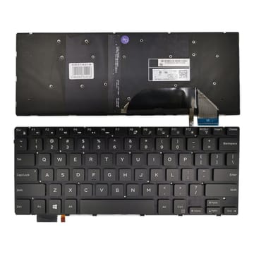 Nešiojamo kompiuterio klaviatūra Dell Inspiron 15 7558, 7568, XPS 15 9550, 9560 su apšvietimu