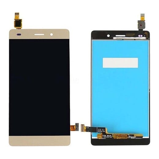 Pakaitinis telefono ekranas Huawei P8 Lite (auksinis), restauruotas