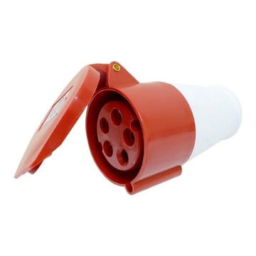Pramoninė trifazė CEE jungtis 32 A, 5-Pin, IP44
