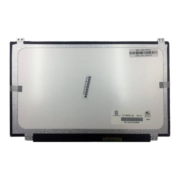 Nešiojamo kompiuterio ekranas 11.6" 1366x768 IPS, 60 Hz, matinis, 40 pin (jungtis dešinėje), B116XWO3 V.2 N116BGE-L42