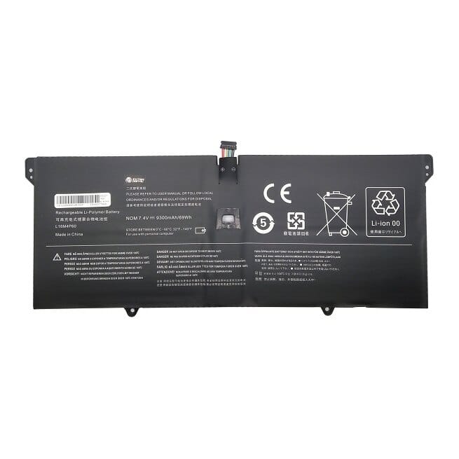 Suderinama nešiojamo kompiuterio baterija Lenovo L16M4P60, 9300 mAh