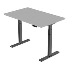 Profesionalus reguliuojamo aukščio stalas, 139cm x 68cm, pilkas