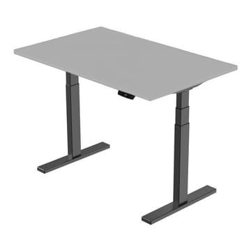 Profesionalus reguliuojamo aukščio stalas, 139cm x 68cm, pilkas