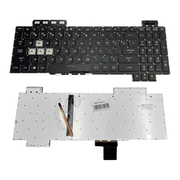 Nešiojamo kompiuterio klaviatūra ASUS ROG GL703GS GL703GM FX504 FX505, US, su pašvietimu