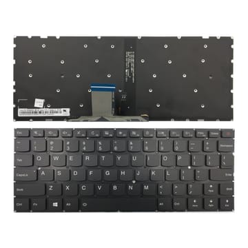 Nešiojamo kompiuterio klaviatūra Lenovo Ideapad 710S-13IKB, 710S-13ISK su pašvietimu