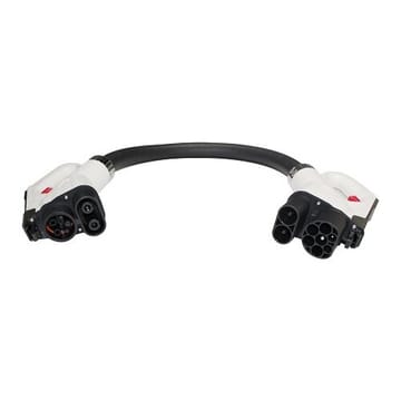 Elektromobilio adapteris CCS 1 (Female) - CCS 2 (Male)