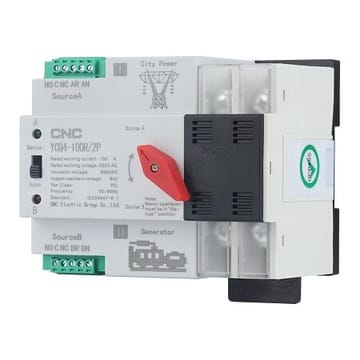 Automatinis perjungėjas CNC 2P 220 V 100 A