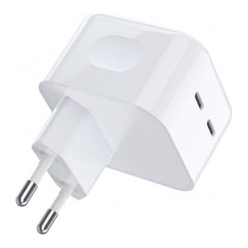 Kroviklis CHOETECH 2x USB Type-C, 35 W, PD3.0, Qc3.0
